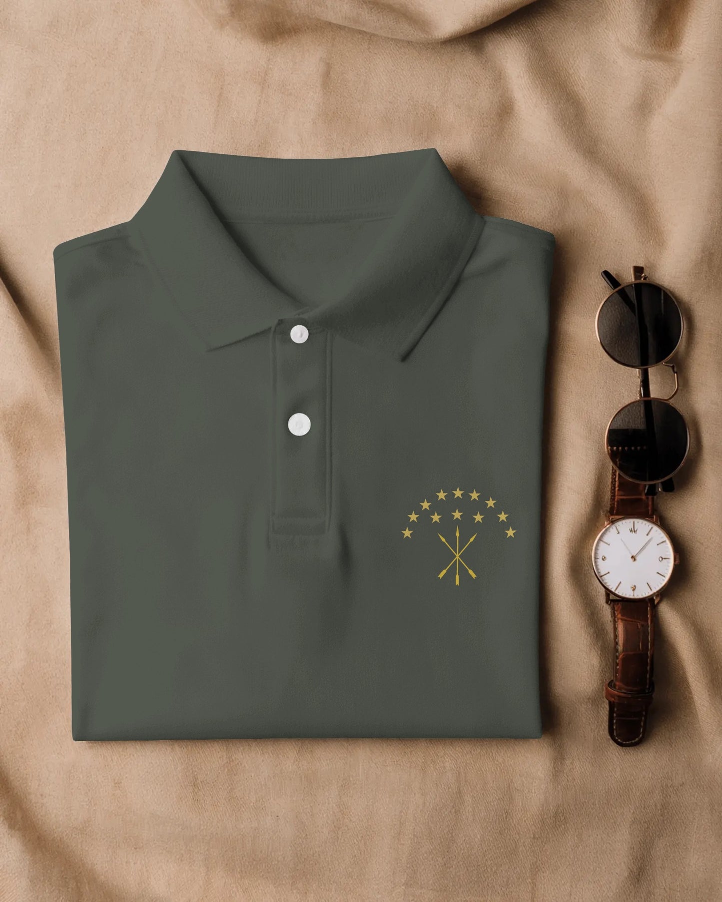 Short Sleeve Men Classic Polo Shirt