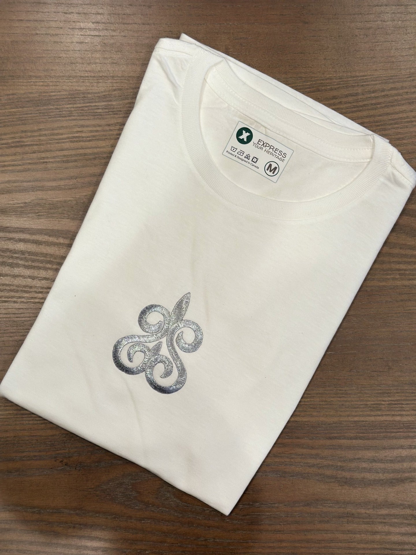 Embroidery 3 Short Sleeve Ladies T-shirt
