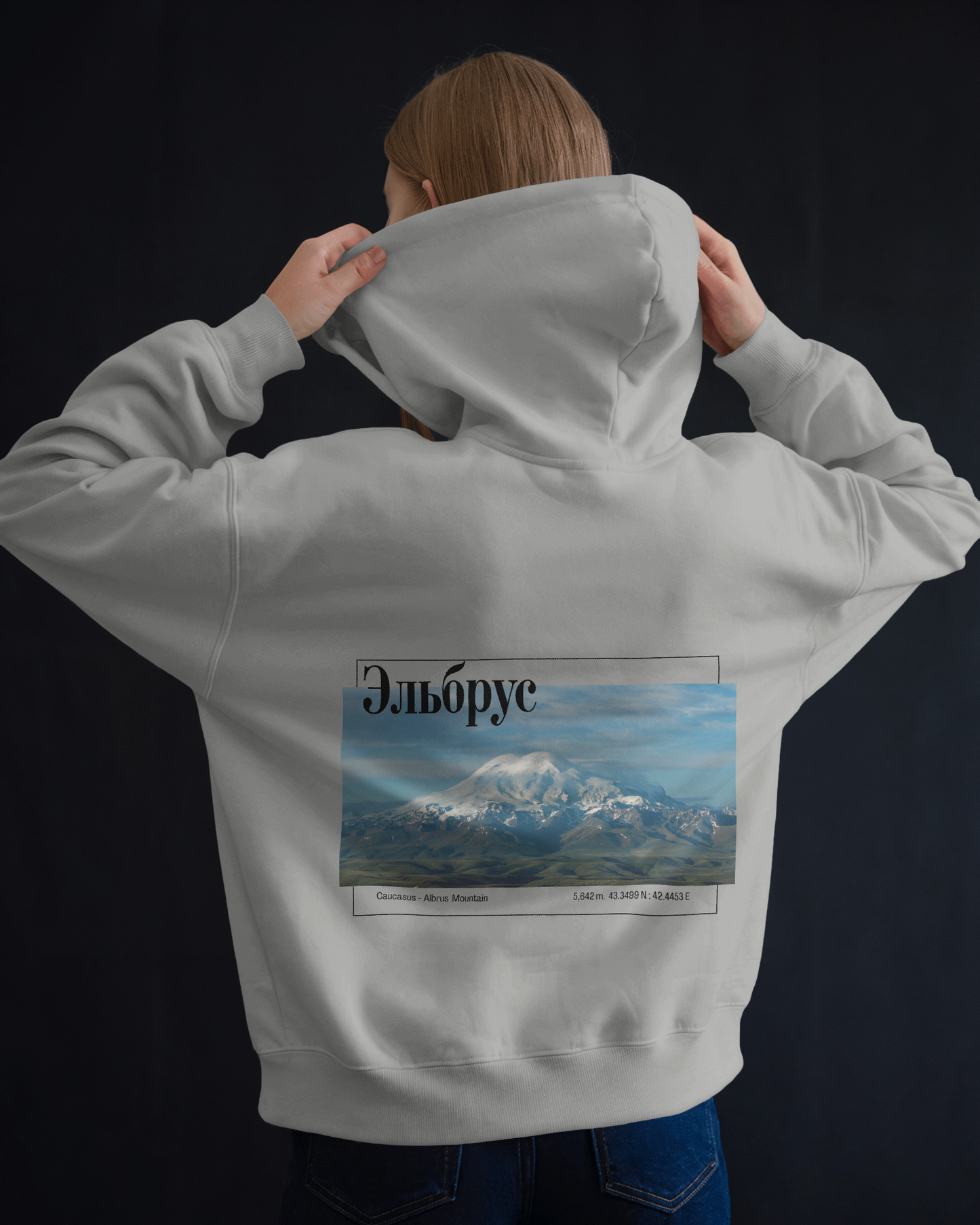 Elbrus Long Sleeve Unisex Hoodie