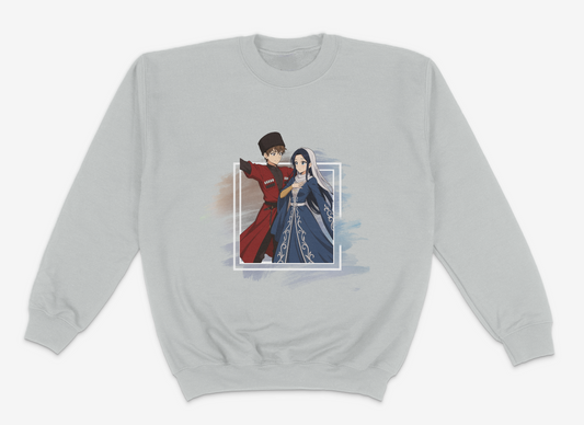 Long sleeve Kids sweatshirt (Adiga Dancers)