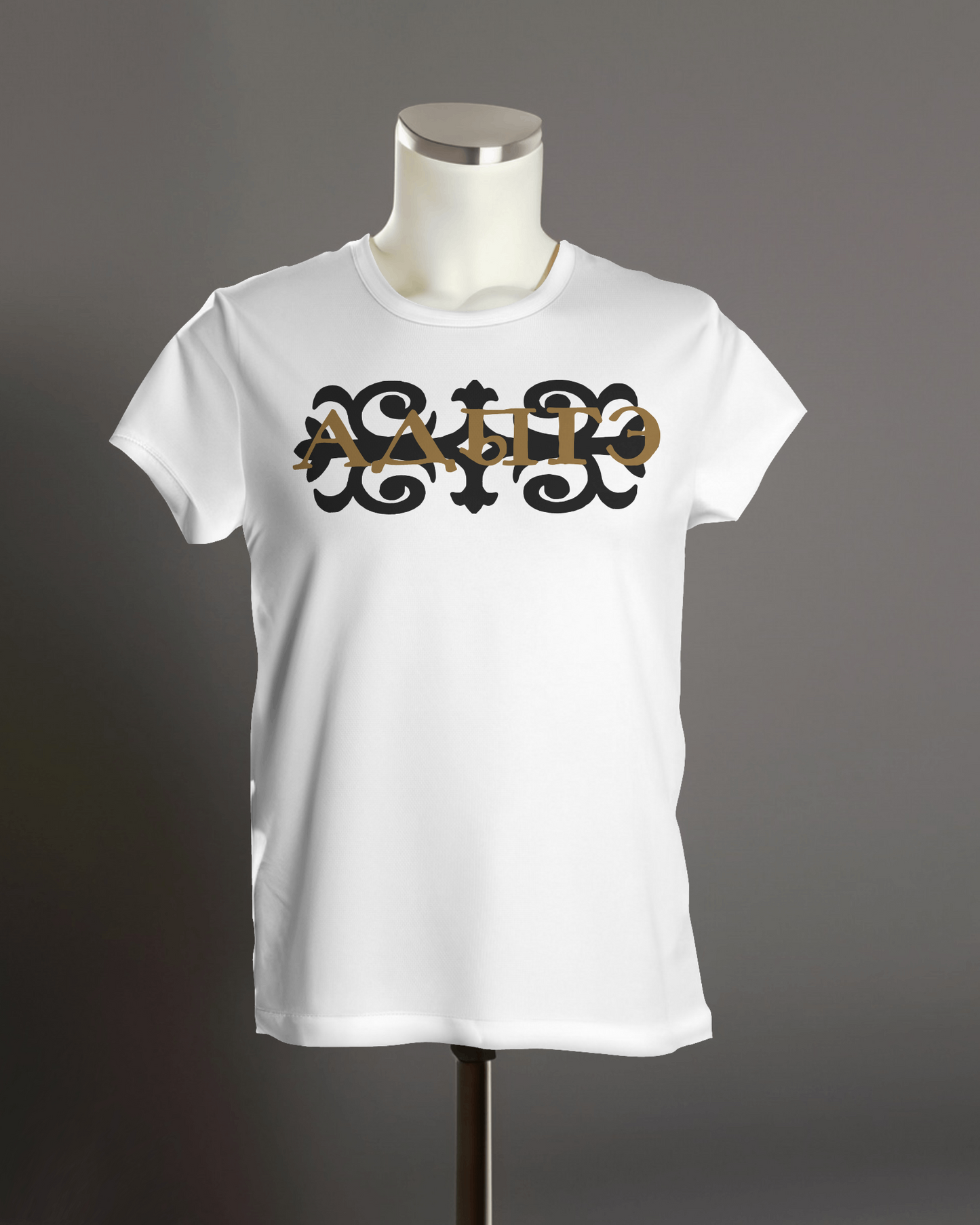 Adigha Ornament Short Sleeve Ladies T-shirt